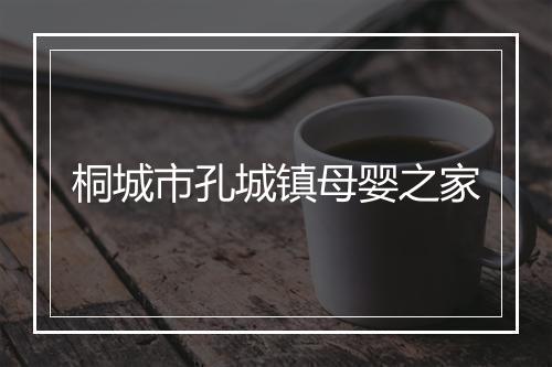 桐城市孔城镇母婴之家