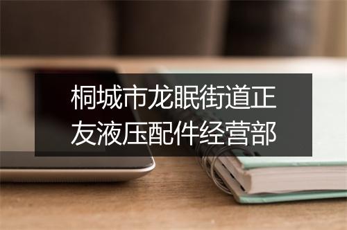桐城市龙眠街道正友液压配件经营部