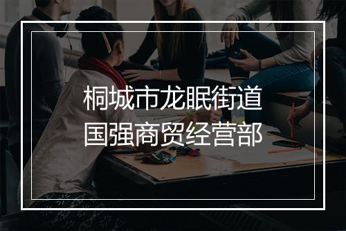 桐城市龙眠街道国强商贸经营部