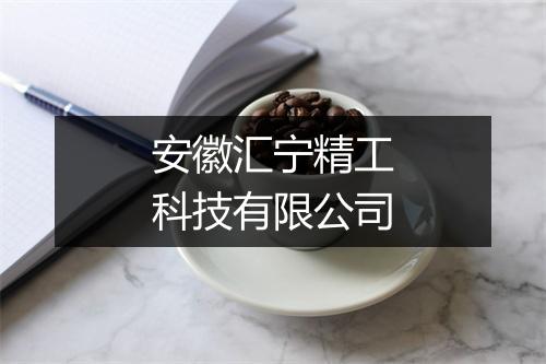 安徽汇宁精工科技有限公司