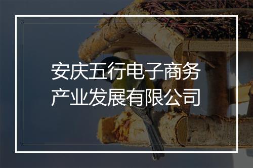 安庆五行电子商务产业发展有限公司