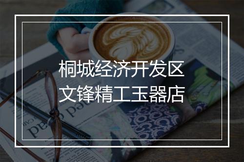 桐城经济开发区文锋精工玉器店
