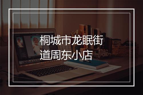 桐城市龙眠街道周东小店