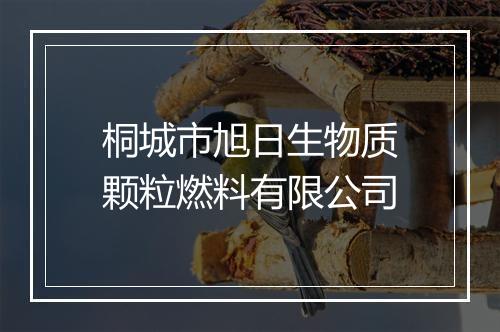 桐城市旭日生物质颗粒燃料有限公司