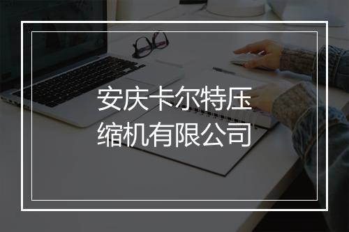 安庆卡尔特压缩机有限公司