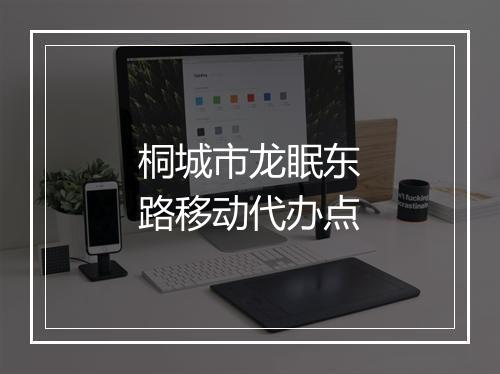 桐城市龙眠东路移动代办点
