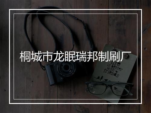 桐城市龙眠瑞邦制刷厂