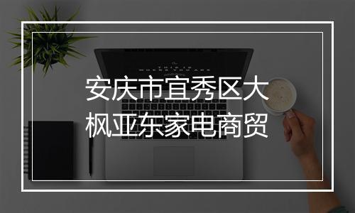 安庆市宜秀区大枫亚东家电商贸
