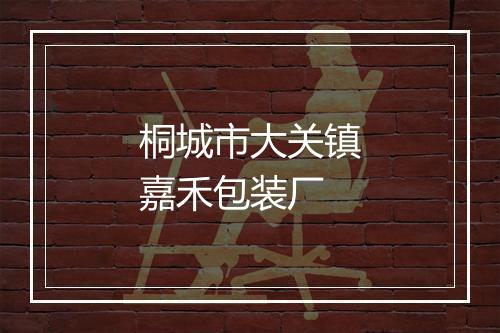 桐城市大关镇嘉禾包装厂