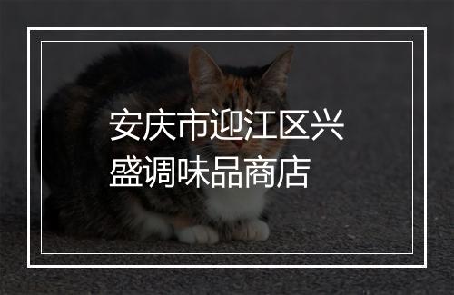 安庆市迎江区兴盛调味品商店