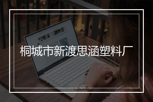 桐城市新渡思涵塑料厂