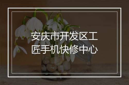 安庆市开发区工匠手机快修中心