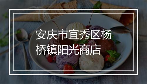 安庆市宜秀区杨桥镇阳光商店