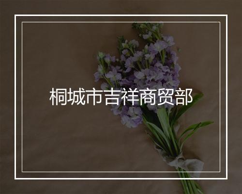 桐城市吉祥商贸部
