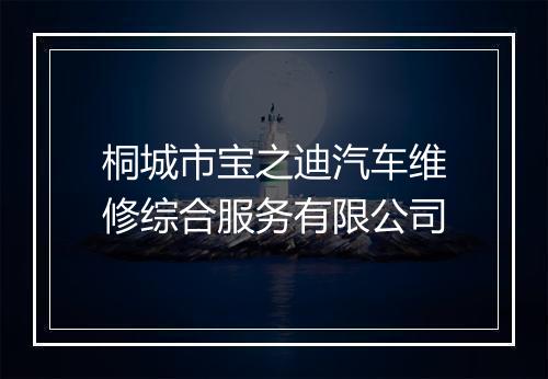 桐城市宝之迪汽车维修综合服务有限公司