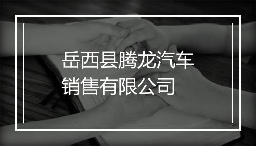 岳西县腾龙汽车销售有限公司