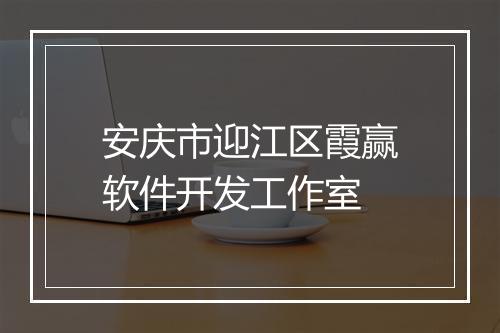 安庆市迎江区霞赢软件开发工作室