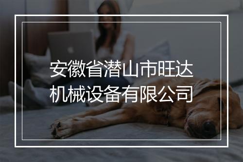 安徽省潜山市旺达机械设备有限公司