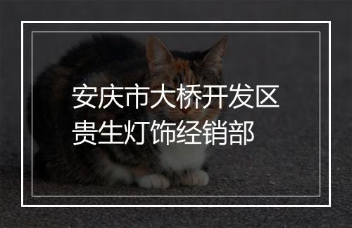 安庆市大桥开发区贵生灯饰经销部