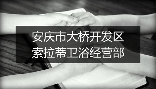 安庆市大桥开发区索拉蒂卫浴经营部