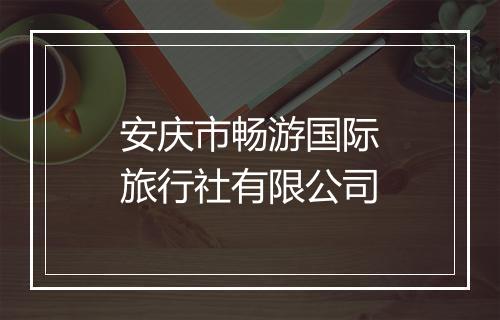安庆市畅游国际旅行社有限公司