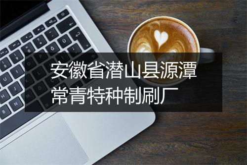 安徽省潜山县源潭常青特种制刷厂