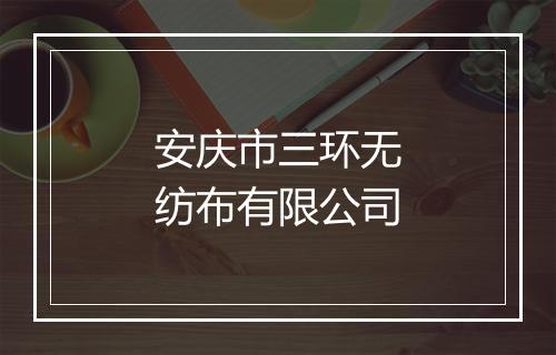 安庆市三环无纺布有限公司