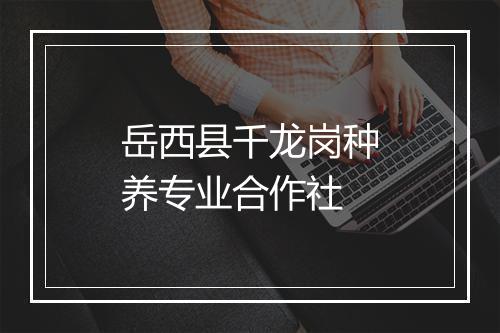 岳西县千龙岗种养专业合作社