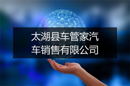 太湖县车管家汽车销售有限公司