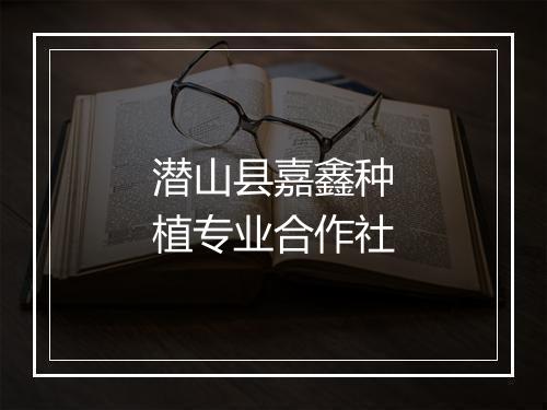 潜山县嘉鑫种植专业合作社