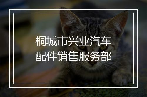 桐城市兴业汽车配件销售服务部