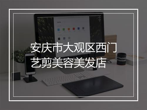 安庆市大观区西门艺剪美容美发店