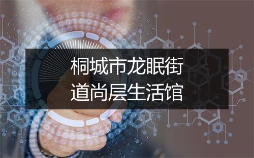 桐城市龙眠街道尚层生活馆