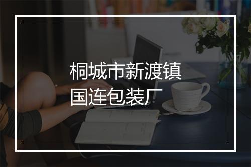 桐城市新渡镇国连包装厂
