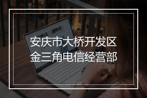 安庆市大桥开发区金三角电信经营部