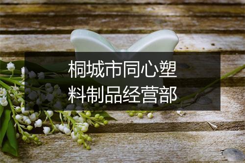 桐城市同心塑料制品经营部
