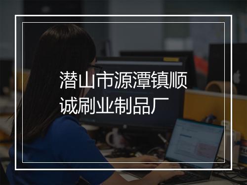 潜山市源潭镇顺诚刷业制品厂