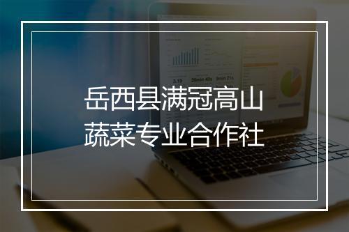 岳西县满冠高山蔬菜专业合作社