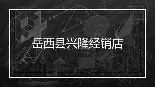 岳西县兴隆经销店
