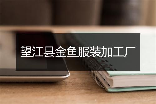 望江县金鱼服装加工厂