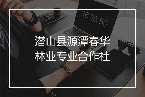 潜山县源潭春华林业专业合作社