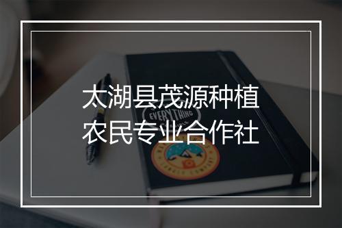 太湖县茂源种植农民专业合作社