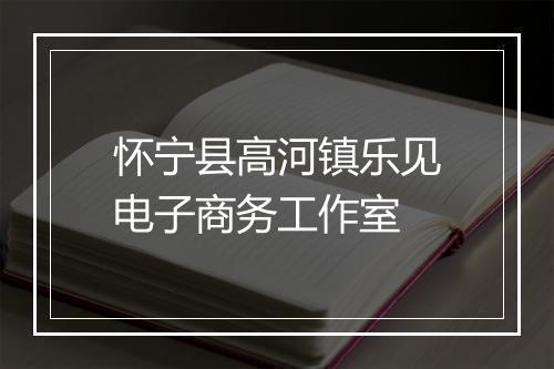 怀宁县高河镇乐见电子商务工作室