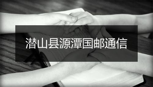 潜山县源潭国邮通信