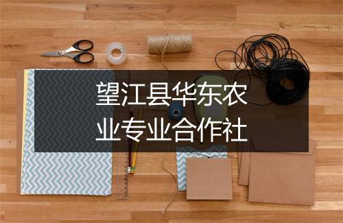 望江县华东农业专业合作社