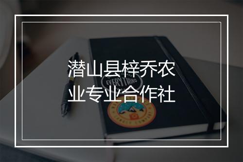 潜山县梓乔农业专业合作社