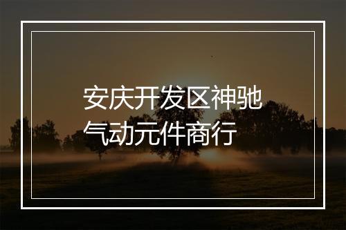 安庆开发区神驰气动元件商行
