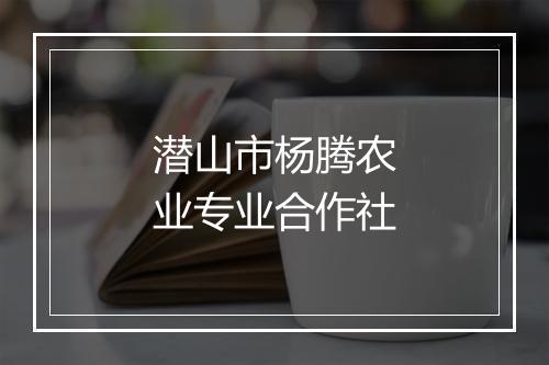 潜山市杨腾农业专业合作社