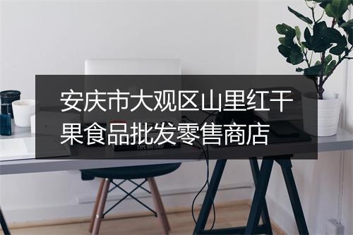安庆市大观区山里红干果食品批发零售商店