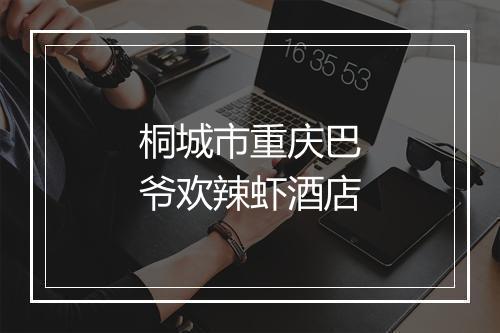 桐城市重庆巴爷欢辣虾酒店